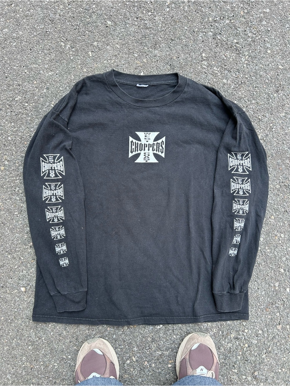 West Coast Choppers Biker Motorcycle Logo Longsleeve shirt
